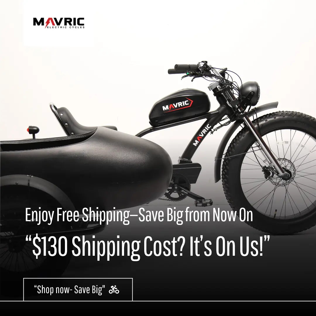 Exciting News: Free Shipping on All Mavric Electric Cycles! 🚲✨